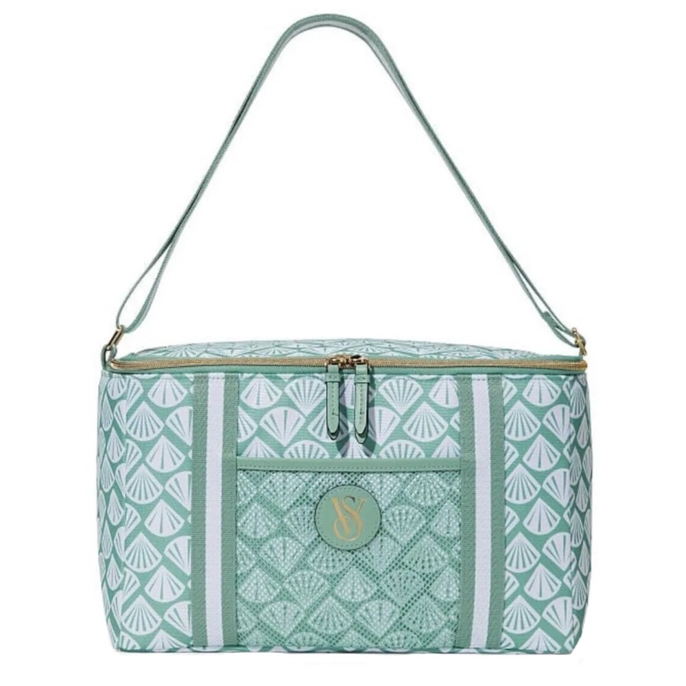 VICTORIA’S SECRET • Seashell Bag Lunch Tote Insulated Cooler Picnic Beach